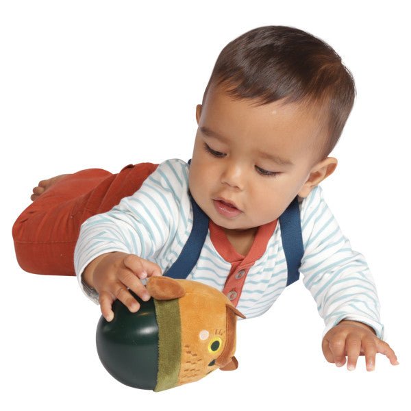 Wobbly Bobbly Owl - Babylegetøj - BORN Copenhagen ApS